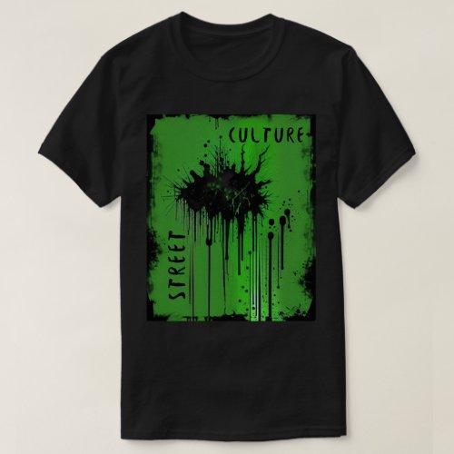 Street Culture Grunge Style T_Shirt