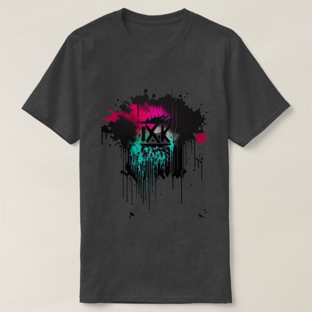 Street Culture Grunge Style T-shirt (Design Front)