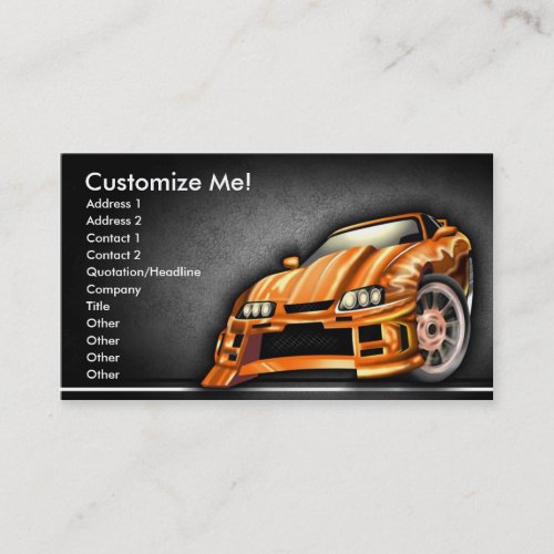 Street Customs Style Business Card