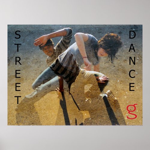 Street Dance Poster from Im G Clothing