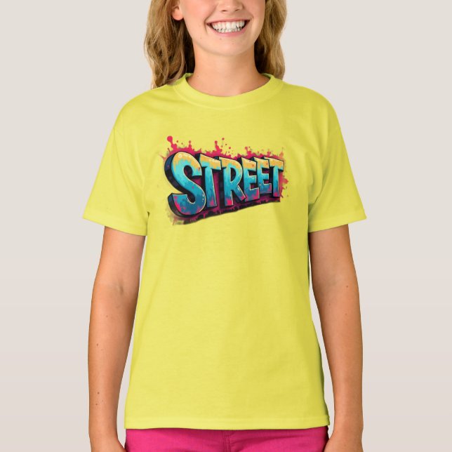“Street Dreams” “City Speaks” “Urban Pulse” “Concr T-Shirt (Front)
