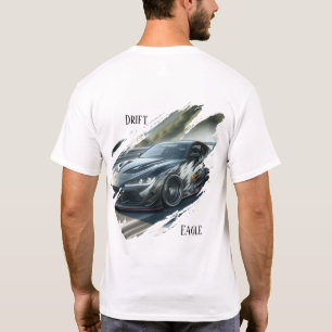 Street Eagle Drift Car Urban Racing GraphicT-Shirt T-Shirt