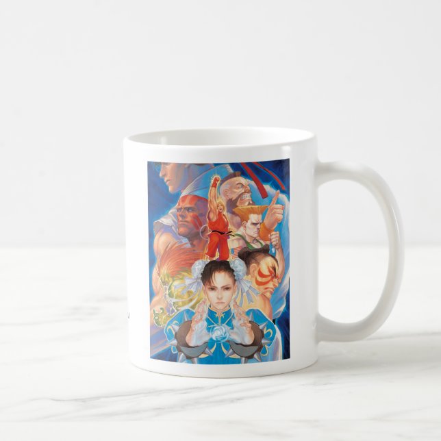 Street Fighter 2 Chun-Li Group Coffee Mug (Right)