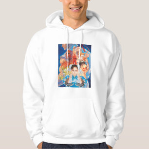 Street Fighter 2 Chun-Li Group Hoodie