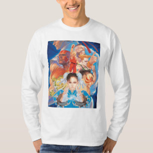 Street Fighter 2 Chun-Li Group T-Shirt