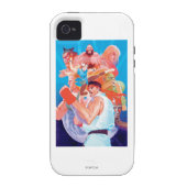 Street Fighter 2 Ryu Group Case-Mate iPhone Case (Back)