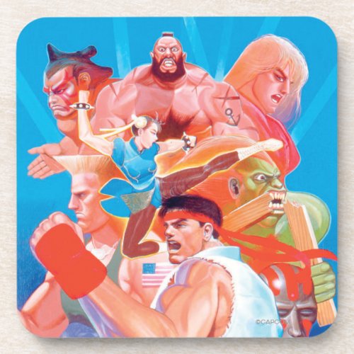 Street Fighter 2 Ryu Group Coaster