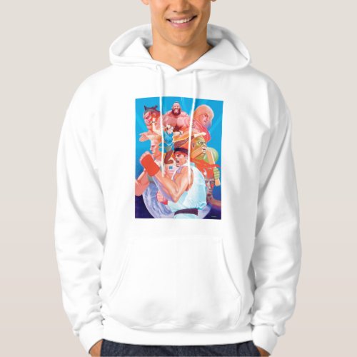 Street Fighter 2 Ryu Group Hoodie