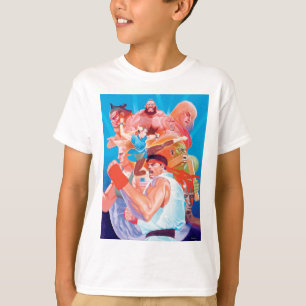 Street Fighter 2 Ryu Group T-Shirt