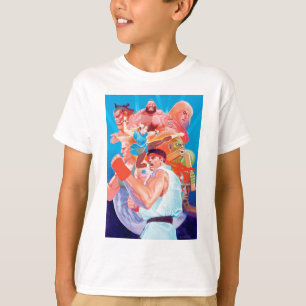 Street Fighter 2 Ryu Group T-Shirt
