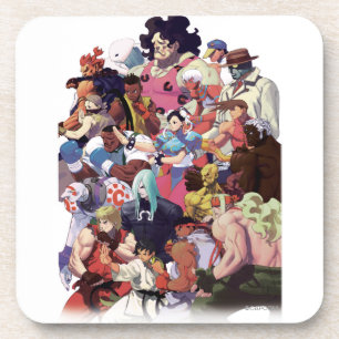Street Fighter 3 Third Strike Cast Beverage Coaster