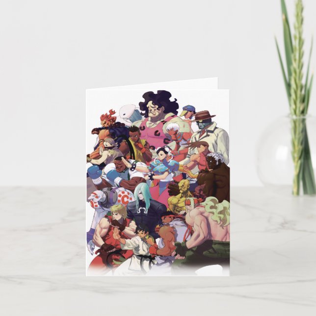 Street Fighter 3 Third Strike Cast Card (Front)