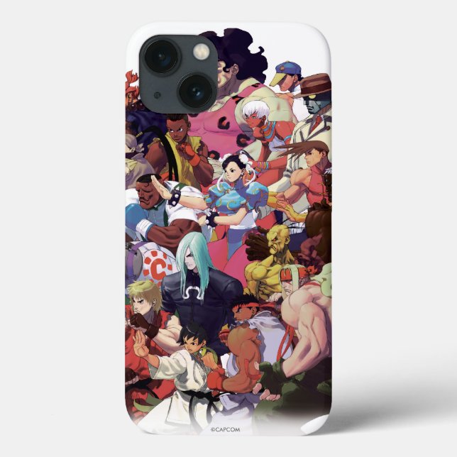 Street Fighter 3 Third Strike Cast Case-Mate iPhone Case (Back)