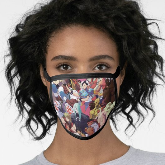 Street Fighter 3 Third Strike Cast Face Mask (Worn Her)