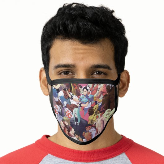 Street Fighter 3 Third Strike Cast Face Mask (Worn Him)