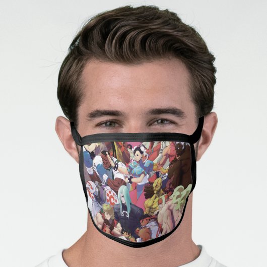 Street Fighter 3 Third Strike Cast Face Mask (Worn Him)