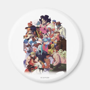 Street Fighter 3 Third Strike Cast Magnet