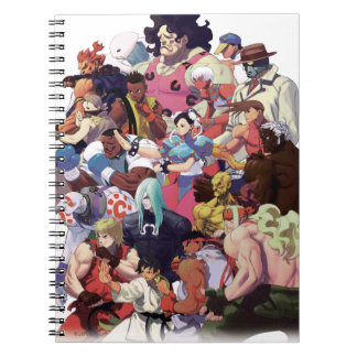 Street Fighter 3 Third Strike Cast Notebook