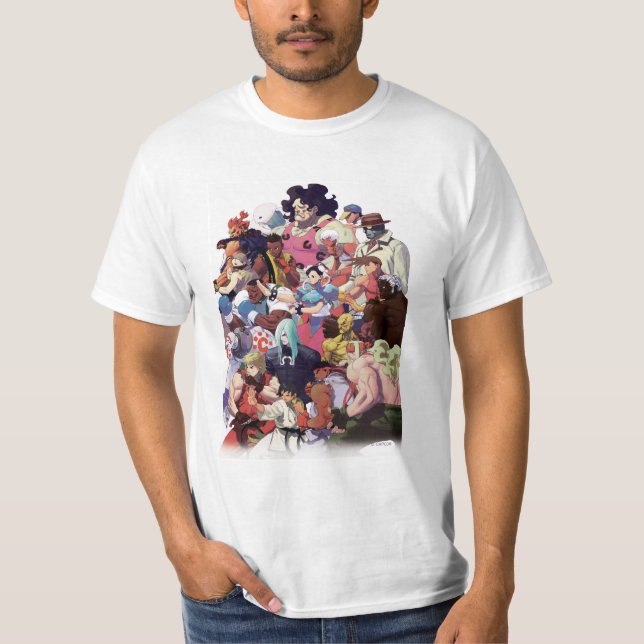 Street Fighter 3 Third Strike Cast T-Shirt (Front)