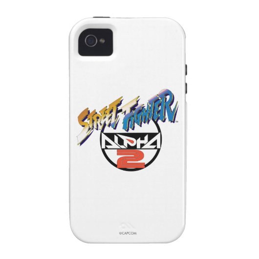 Street Fighter Alpha 2 Logo 2 Case-Mate iPhone Case (Back)