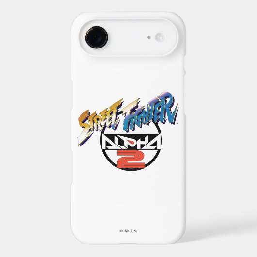 Street Fighter Alpha 2 Logo 2 Case-Mate iPhone Case (Back)
