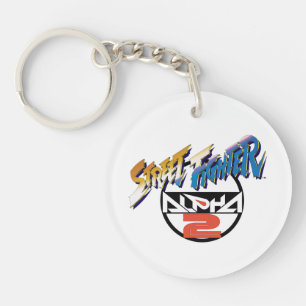 Street Fighter Alpha 2 Logo 2 Keychain