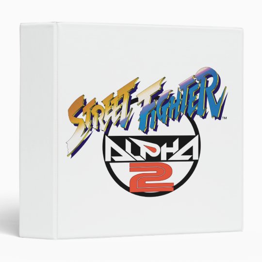 Street Fighter Alpha 2 Logo Binder