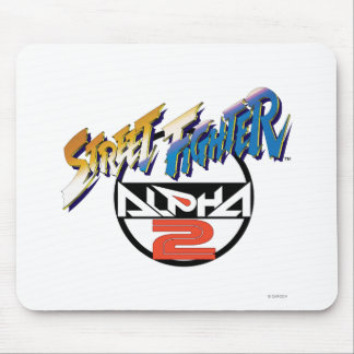 Street Fighter Alpha 2 Logo Mouse Pad