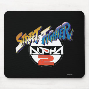 Street Fighter Alpha 2 Logo Mouse Pad