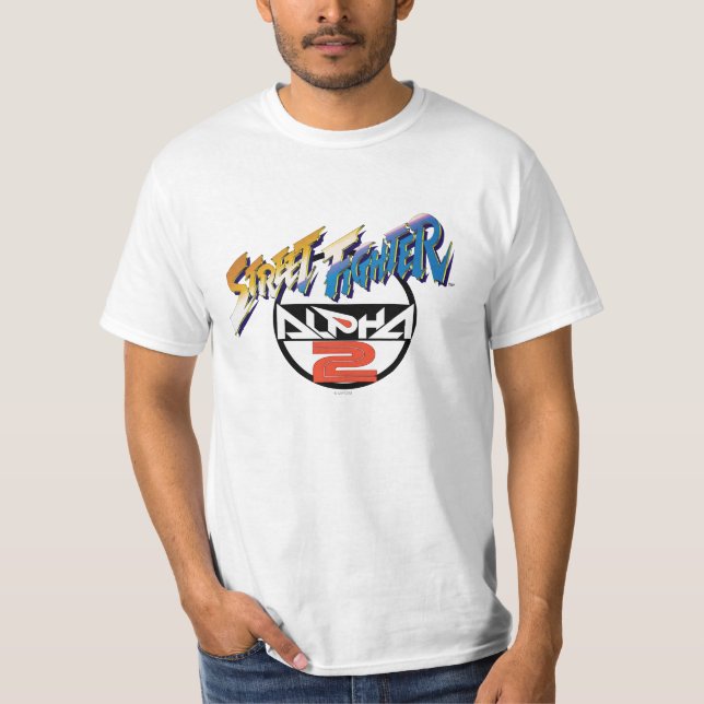 Street Fighter Alpha 2 Logo T-Shirt (Front)