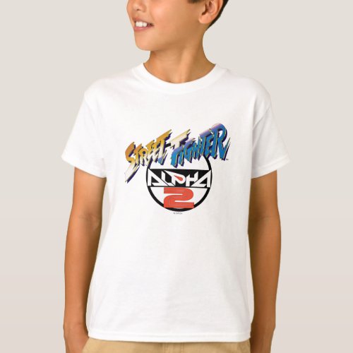 Street Fighter Alpha 2 Logo T_Shirt