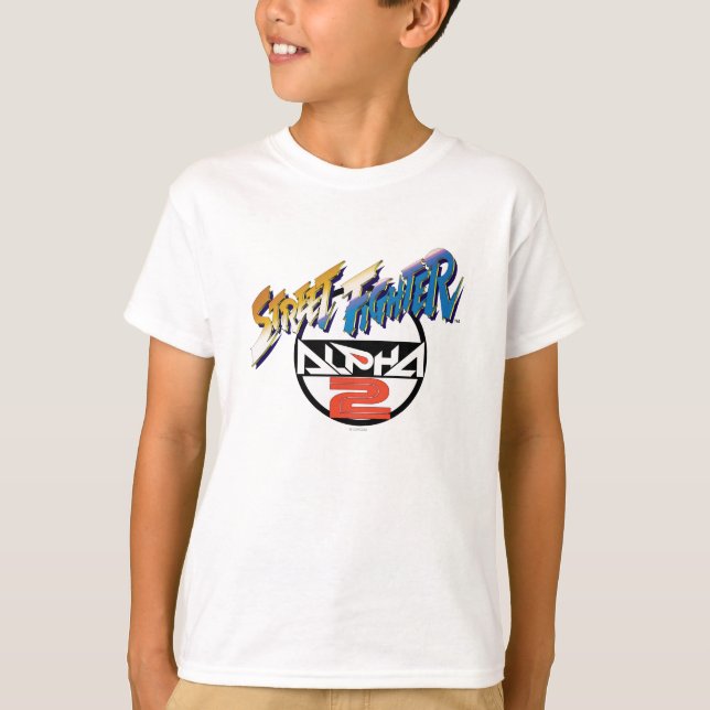 Street Fighter Alpha 2 Logo T-Shirt (Front)