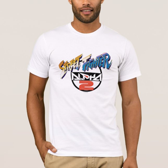 Street Fighter Alpha 2 Logo T-Shirt (Front)