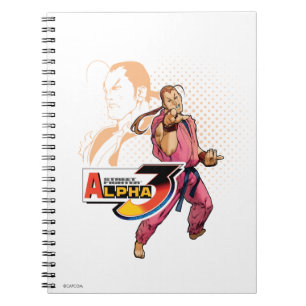 Street Fighter Alpha 3 Dan 2 Notebook
