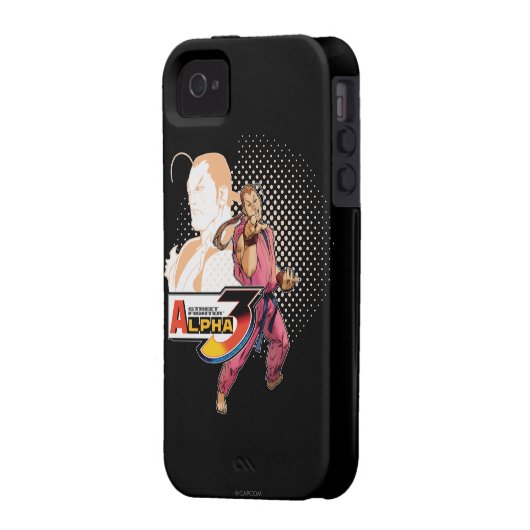 Street Fighter Alpha 3 Dan Case-Mate iPhone Case (Back Left)