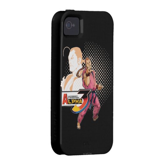 Street Fighter Alpha 3 Dan Case-Mate iPhone Case (Back/Right)