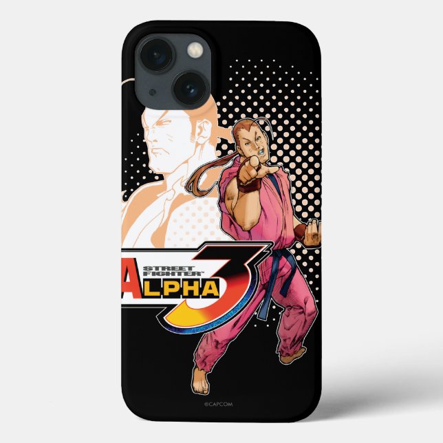 Street Fighter Alpha 3 Dan Case-Mate iPhone Case (Back)