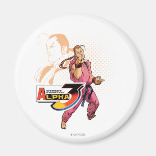 Street Fighter Alpha 3 Dan Magnet