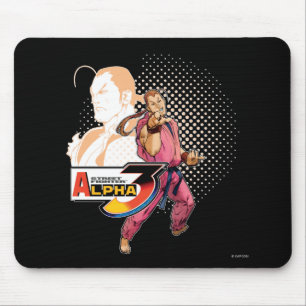 Street Fighter Alpha 3 Dan Mouse Pad