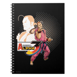 Street Fighter Alpha 3 Dan Notebook