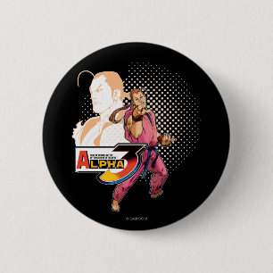 Street Fighter Alpha 3 Dan Pinback Button