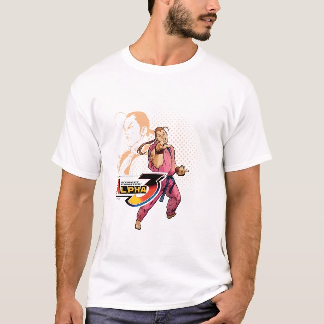 Street Fighter Alpha 3 Dan T-Shirt (Front)