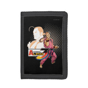 Street Fighter Alpha 3 Dan Tri-fold Wallet