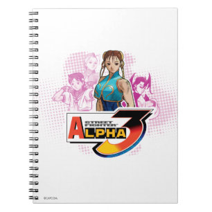 Street Fighter Alpha 3 Femme Fatale 2 Notebook