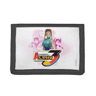 Street Fighter Alpha 3 Femme Fatale 2 Trifold Wallet