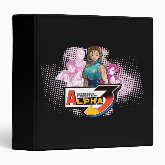 Street Fighter Alpha 3 Femme Fatale Binder (Front/Spine)