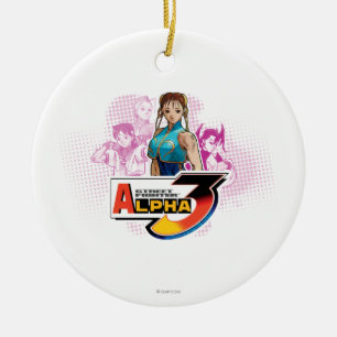 Street Fighter Alpha 3 Femme Fatale Ceramic Ornament
