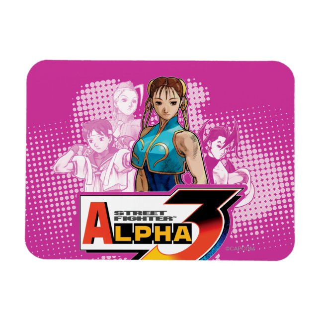 Street Fighter Alpha 3 Femme Fatale Magnet (Horizontal)