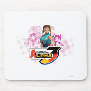 Street Fighter Alpha 3 Femme Fatale Mouse Pad