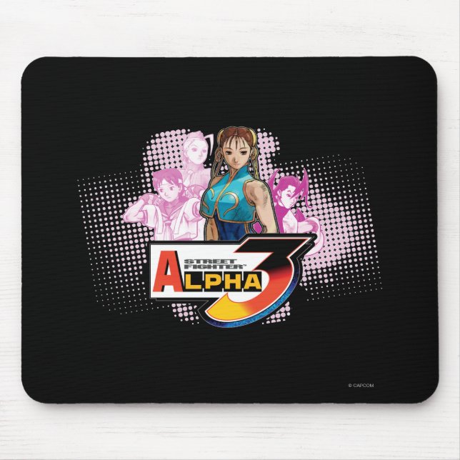Street Fighter Alpha 3 Femme Fatale Mouse Pad (Front)